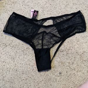 Black lace Victoria secret underwear